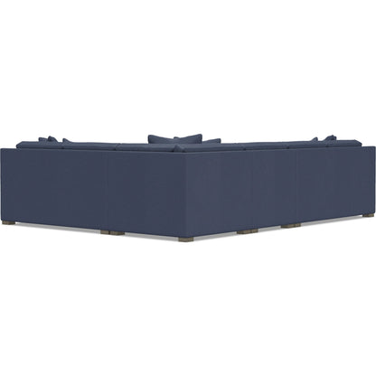Kelsey 4-Piece Fabric Sectional by Bernhardt in wdf, 789 portobello. Made from unique in a unique style.