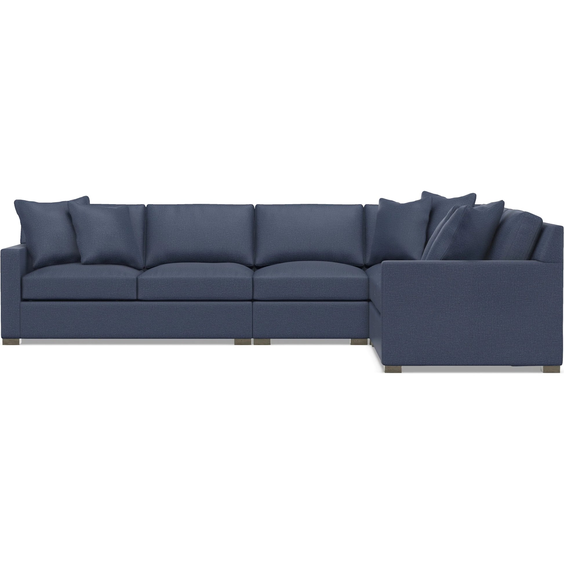 Kelsey 4-Piece Fabric Sectional by Bernhardt in wdf, 789 portobello. Made from unique in a unique style.