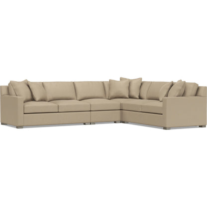 Kelsey 4-Piece Fabric Sectional by Bernhardt in wdf, 789 portobello. Made from unique in a unique style.