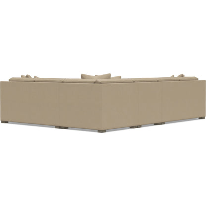 Kelsey 4-Piece Fabric Sectional by Bernhardt in wdf, 789 portobello. Made from unique in a unique style.