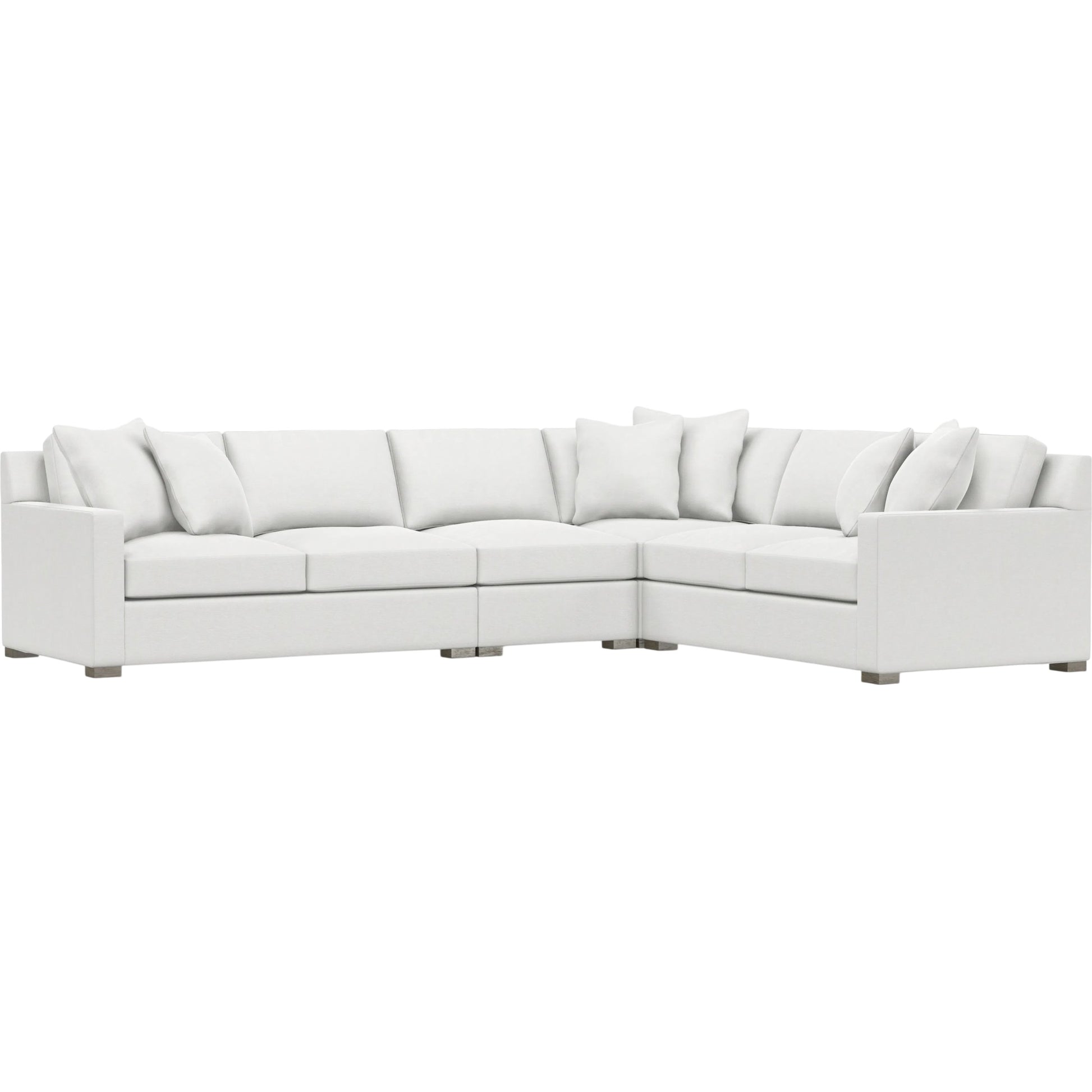 Kelsey 4-Piece Fabric Sectional by Bernhardt in wdf, 789 portobello. Made from unique in a unique style.