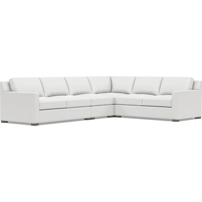 Kelsey 4-Piece Fabric Sectional by Bernhardt in wdf, 789 portobello. Made from unique in a unique style.