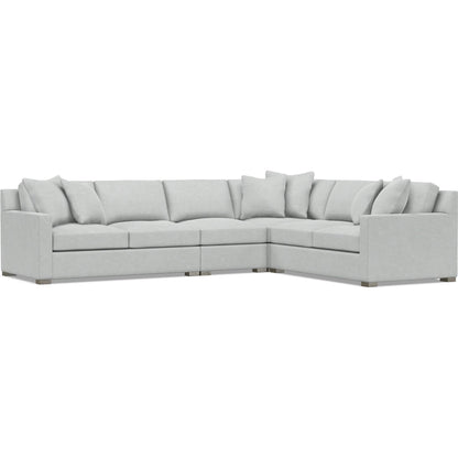 Kelsey 4-Piece Fabric Sectional by Bernhardt in wdf, 789 portobello. Made from unique in a unique style.