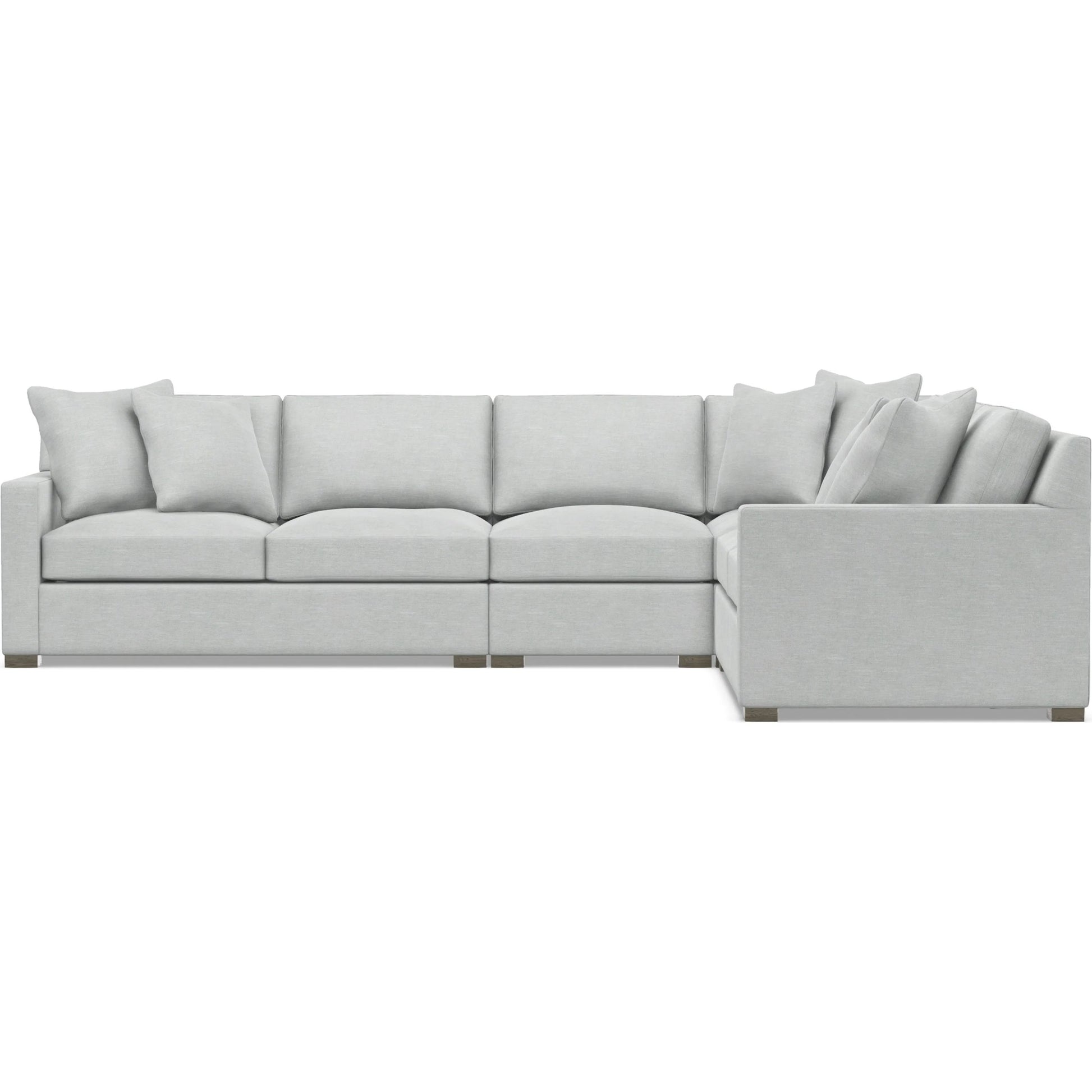Kelsey 4-Piece Fabric Sectional by Bernhardt in wdf, 789 portobello. Made from unique in a unique style.
