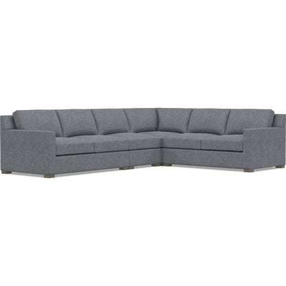 Kelsey 4-Piece Fabric Sectional by Bernhardt in wdf, 789 portobello. Made from unique in a unique style.