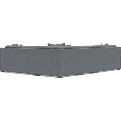 Kelsey 4-Piece Fabric Sectional by Bernhardt in wdf, 789 portobello. Made from unique in a unique style.