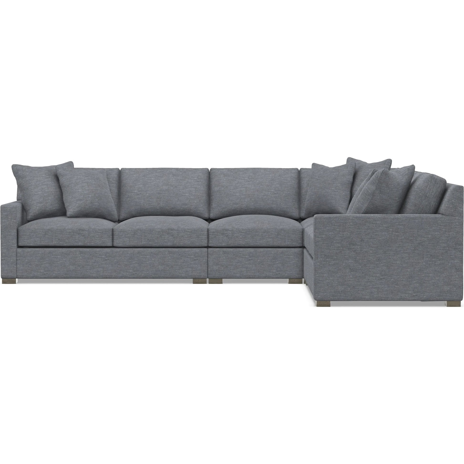 Kelsey 4-Piece Fabric Sectional by Bernhardt in wdf, 789 portobello. Made from unique in a unique style.