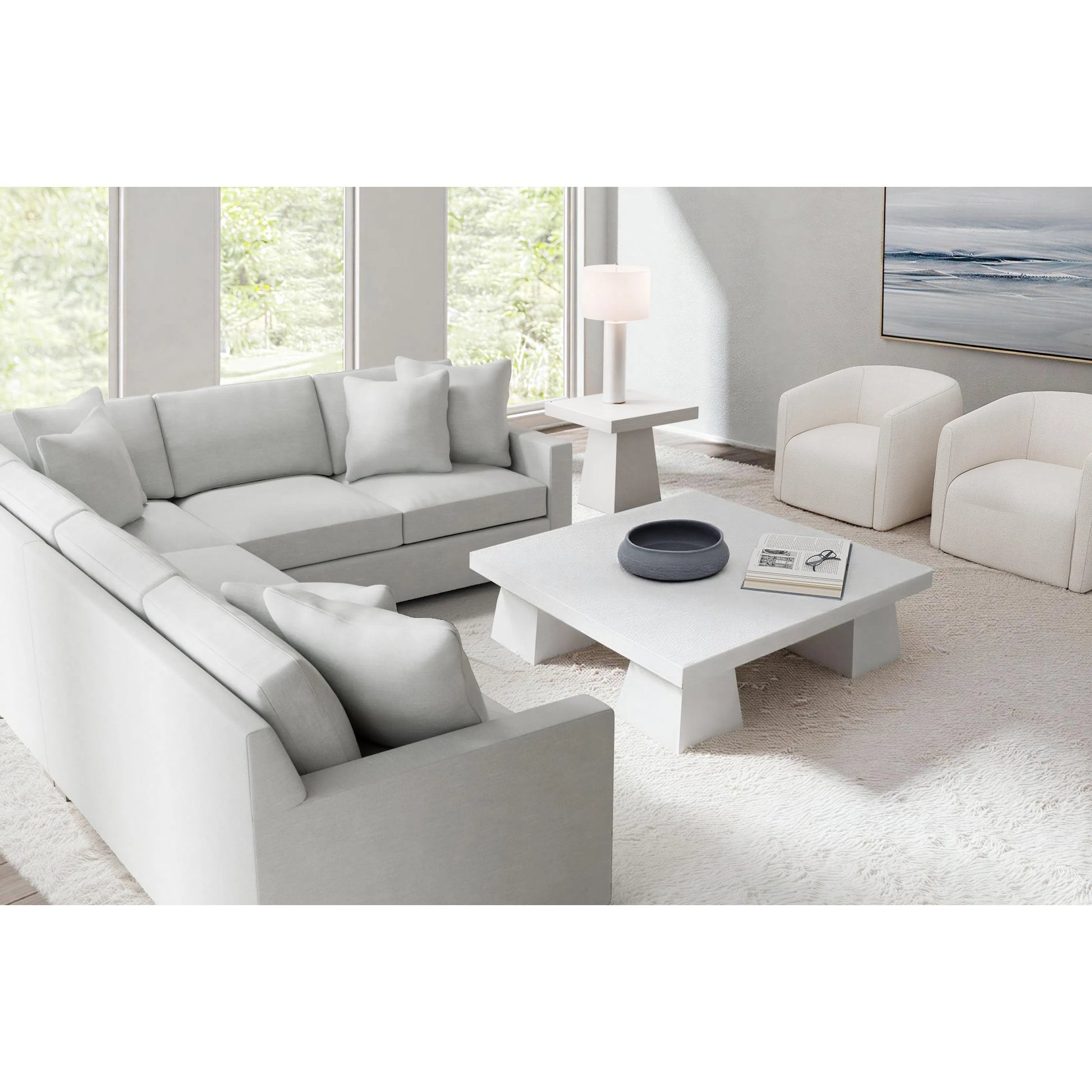 Kelsey 4-Piece Fabric Sectional by Bernhardt in wdf, 789 portobello. Made from unique in a unique style.