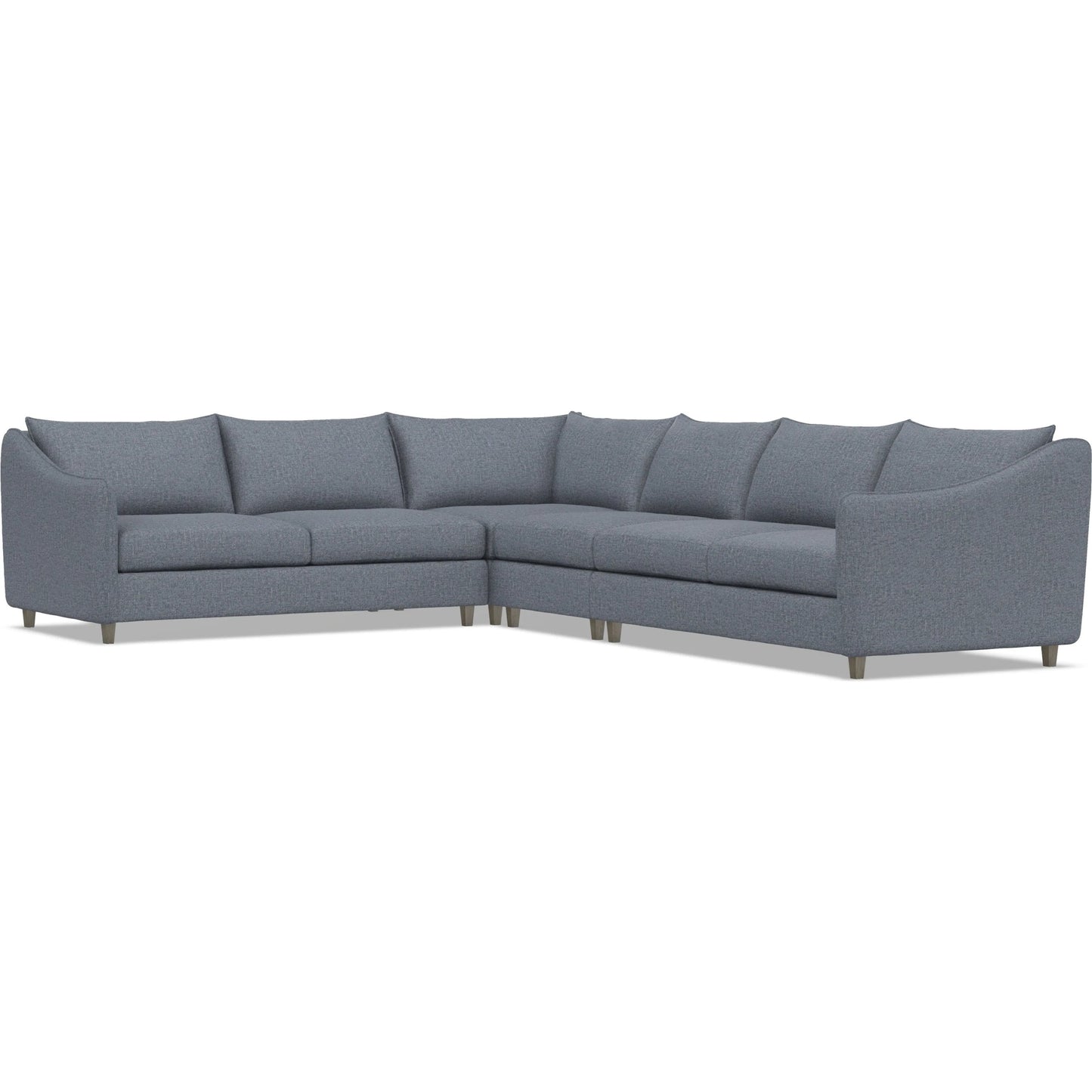 027 SI-2634466 | Additional Silo | Joli 4-Piece Fabric Sectional by Bernhardt in wdf, 789 portobello. Made from unique in a unique style.