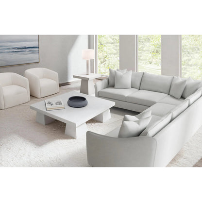 Joli 4-Piece Fabric Sectional by Bernhardt in wdf, 789 portobello. Made from unique in a unique style.