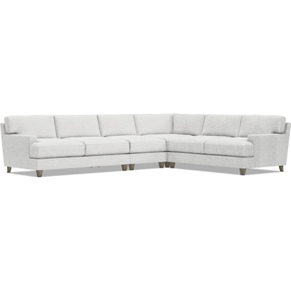 Mila 4-Piece Fabric Sectional by Bernhardt in wdf, 789 portobello. Made from unique in a unique style.