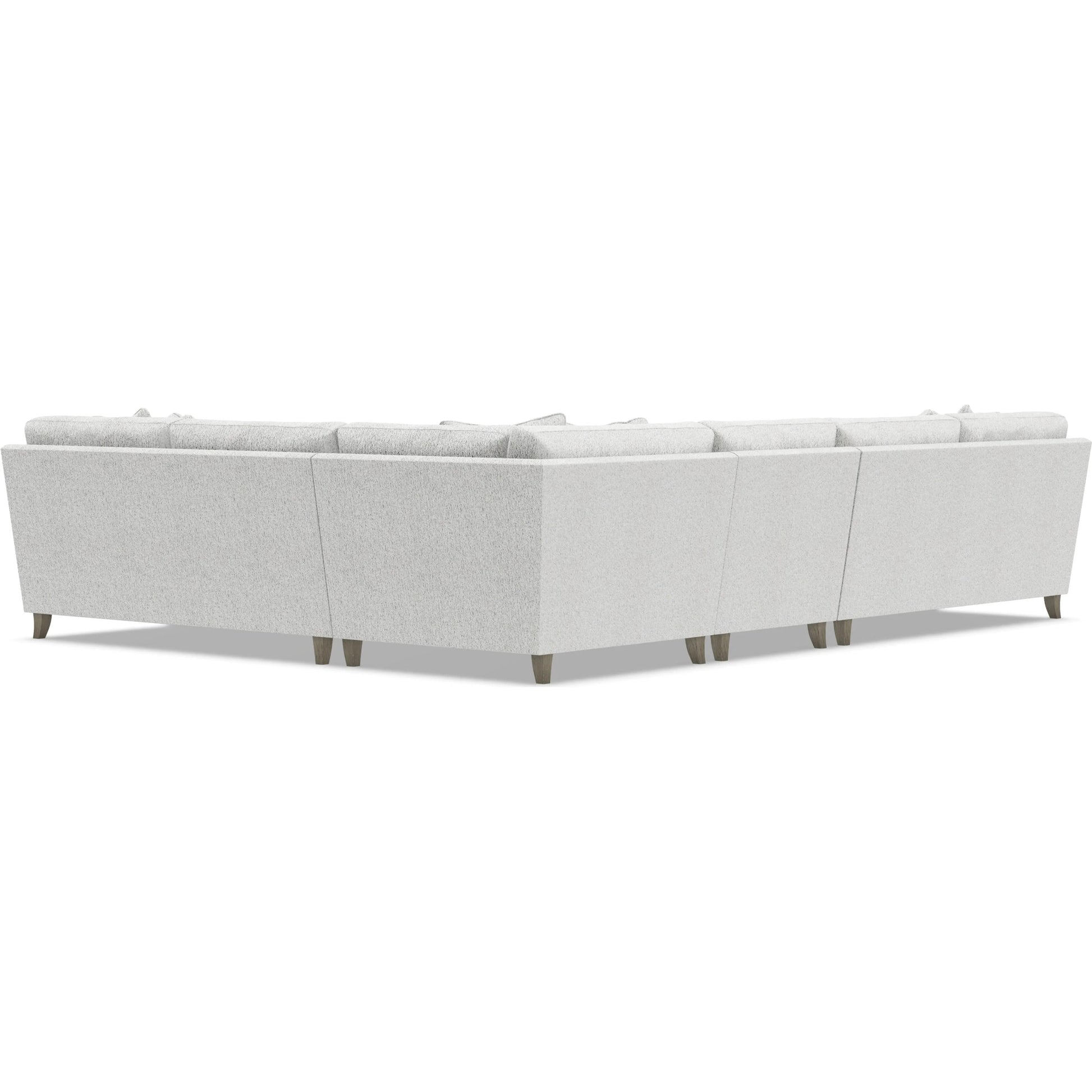 Mila 4-Piece Fabric Sectional by Bernhardt in wdf, 789 portobello. Made from unique in a unique style.