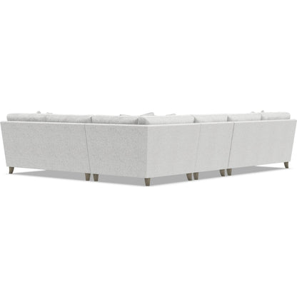 Mila 4-Piece Fabric Sectional by Bernhardt in wdf, 789 portobello. Made from unique in a unique style.
