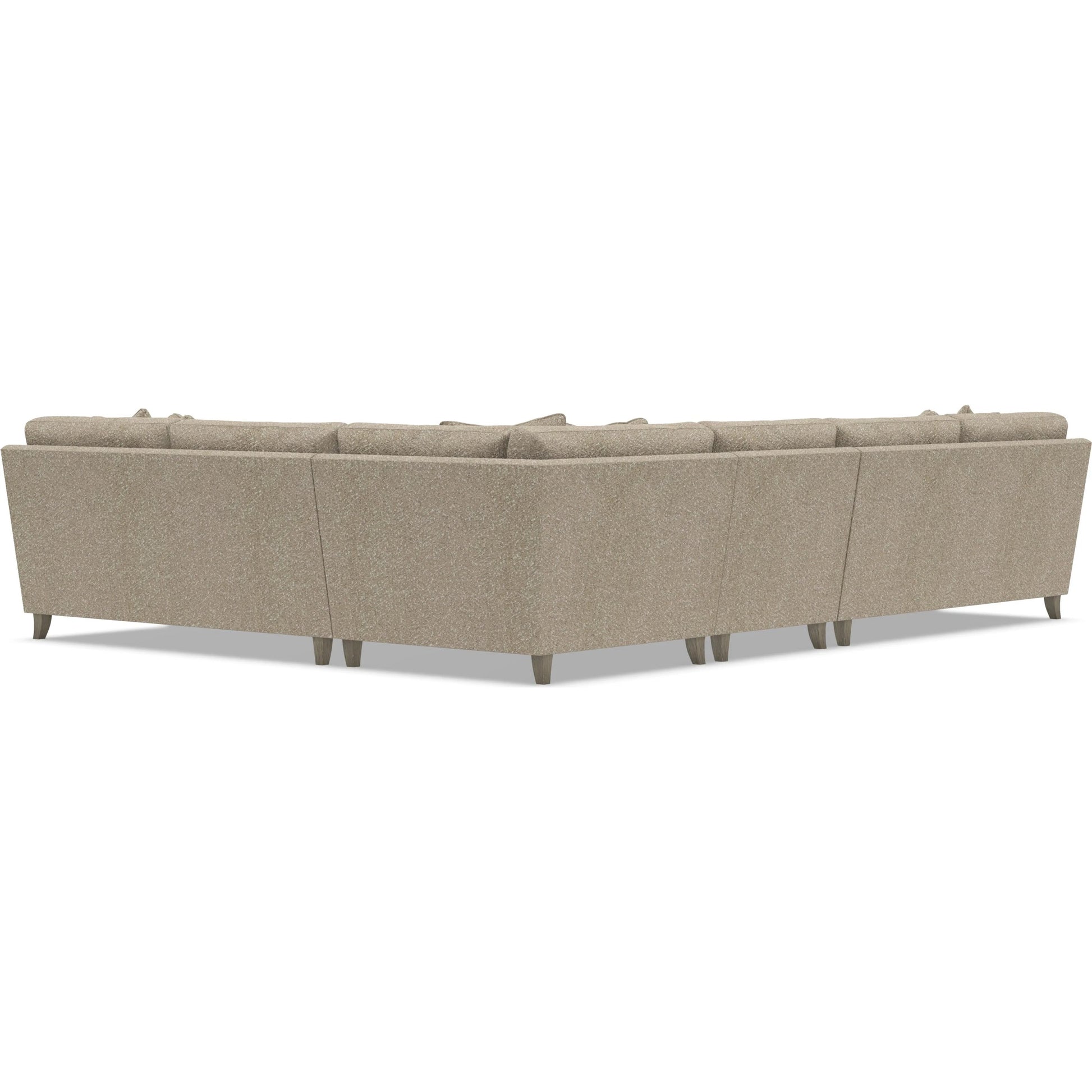 Mila 4-Piece Fabric Sectional by Bernhardt in wdf, 789 portobello. Made from unique in a unique style.