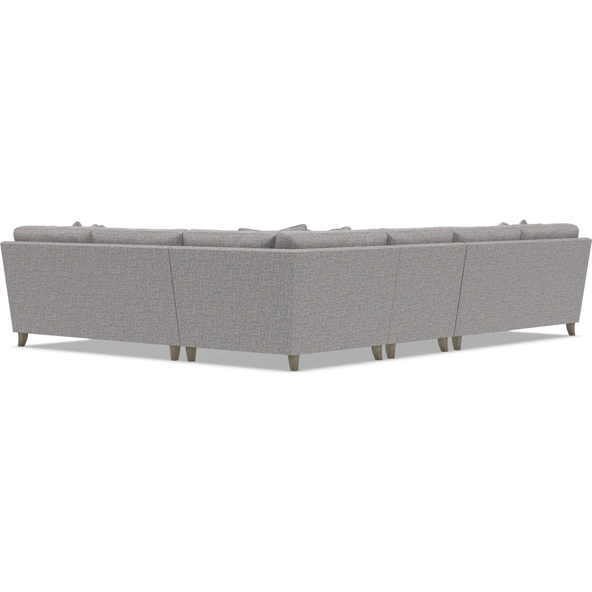 Mila 4-Piece Fabric Sectional by Bernhardt in wdf, 789 portobello. Made from unique in a unique style.