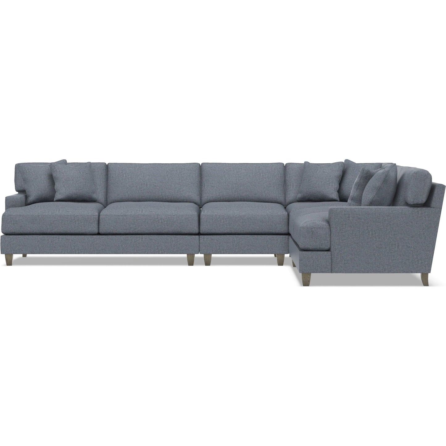 034 SI-2634477 | Additional Silo | Mila 4-Piece Fabric Sectional by Bernhardt in wdf, 789 portobello. Made from unique in a unique style.