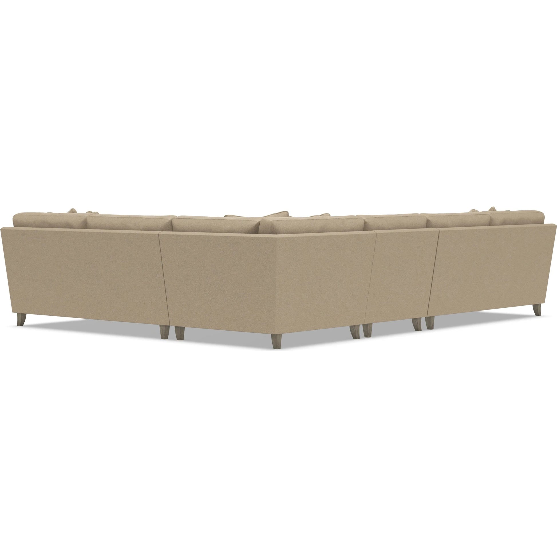 Mila 4-Piece Fabric Sectional by Bernhardt in wdf, 789 portobello. Made from unique in a unique style.