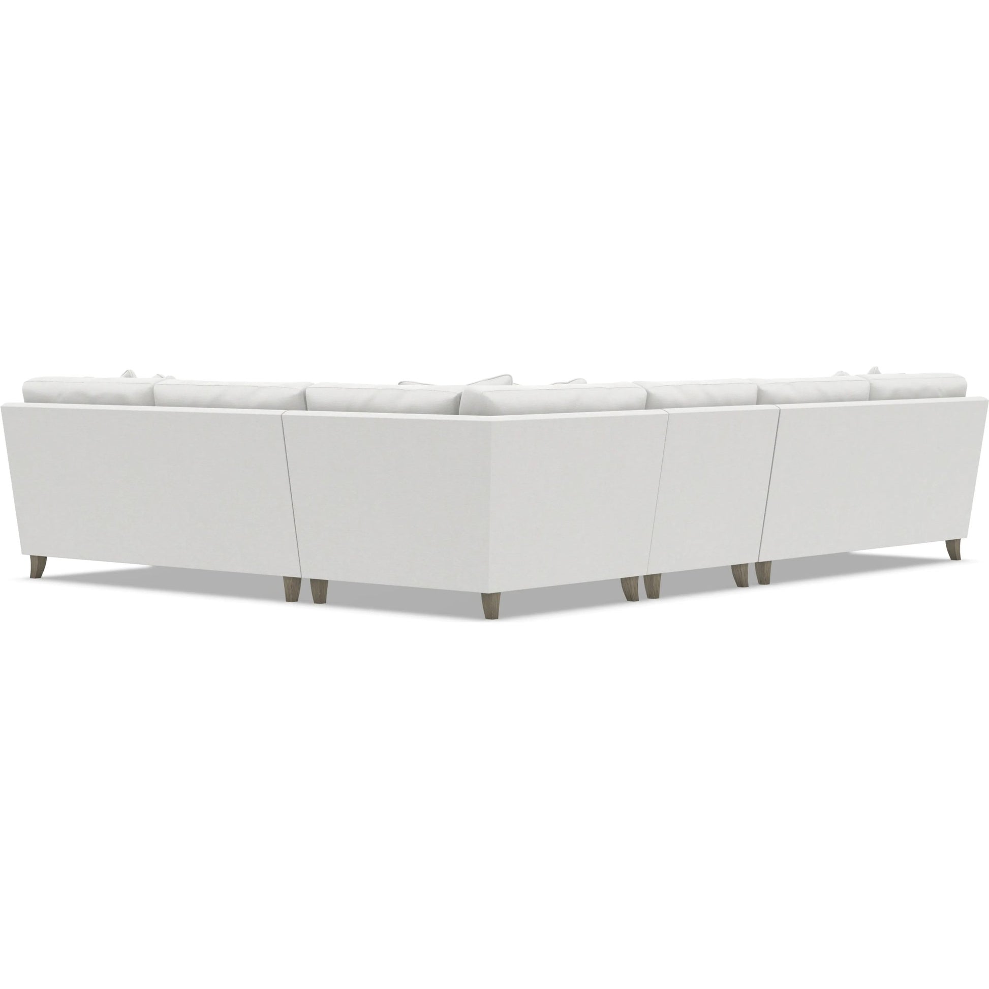 Mila 4-Piece Fabric Sectional by Bernhardt in wdf, 789 portobello. Made from unique in a unique style.
