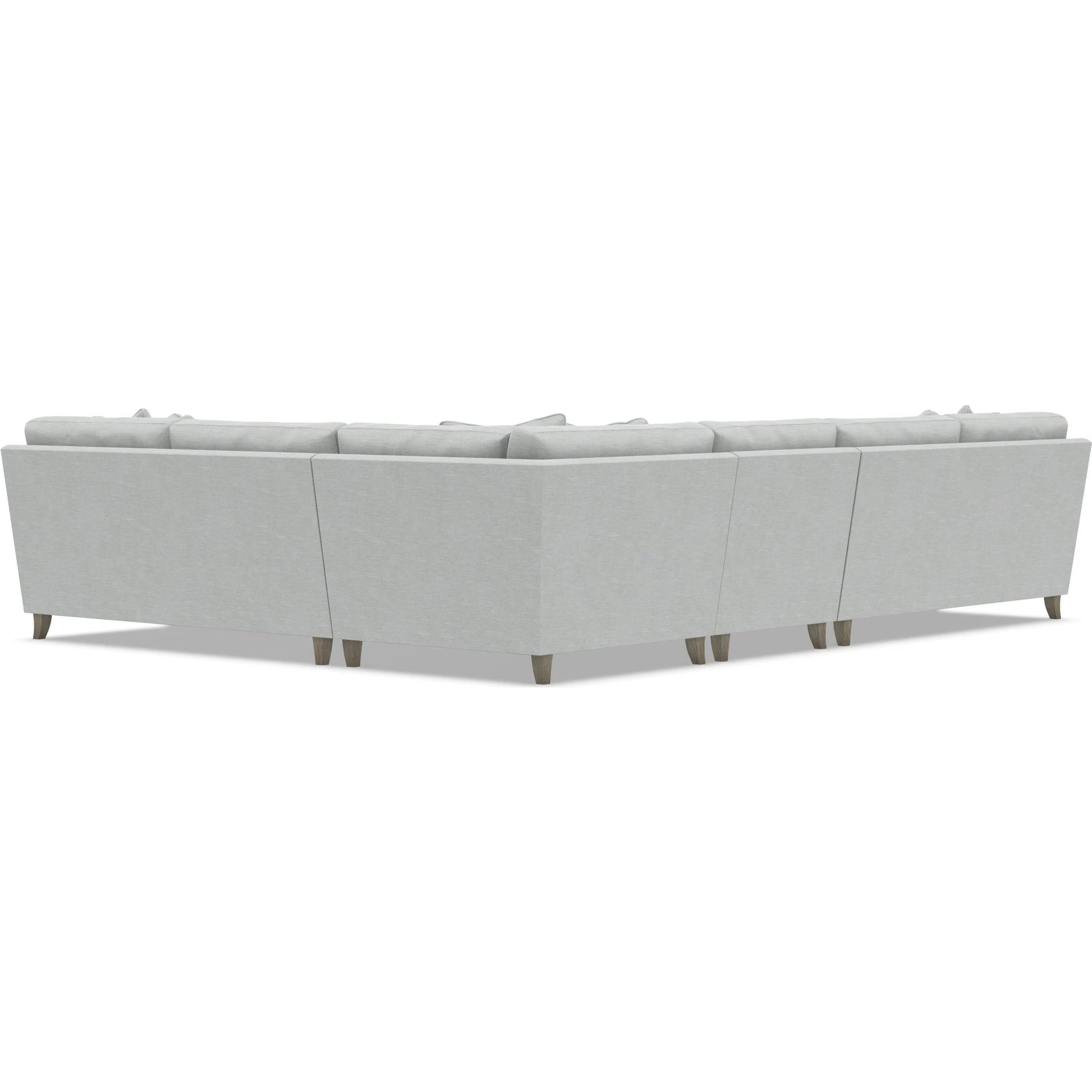 Mila 4-Piece Fabric Sectional by Bernhardt in wdf, 789 portobello. Made from unique in a unique style.