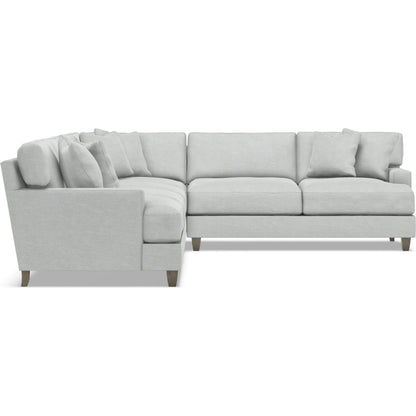 Mila 4-Piece Fabric Sectional by Bernhardt in wdf, 789 portobello. Made from unique in a unique style.