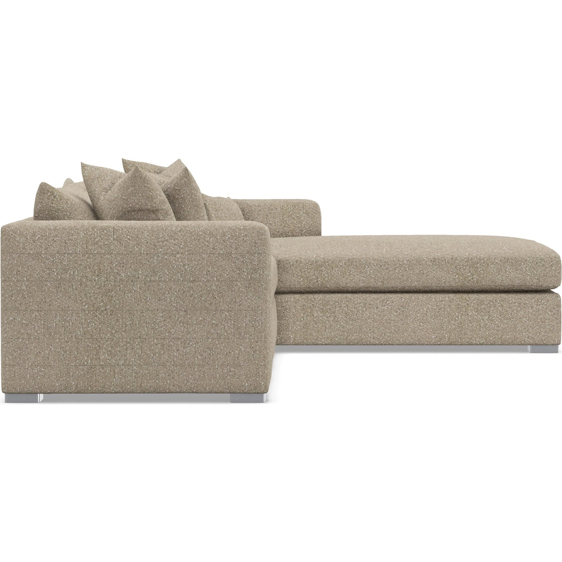 Helena 2-Piece Fabric Sectional by Bernhardt in stainless steel. Made from unique in a unique style.