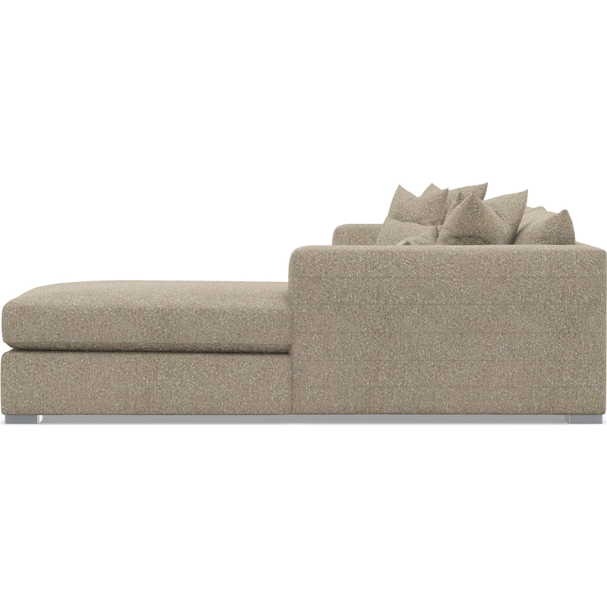 Helena 2-Piece Fabric Sectional by Bernhardt in stainless steel. Made from unique in a unique style.