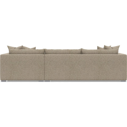 Helena 2-Piece Fabric Sectional by Bernhardt in stainless steel. Made from unique in a unique style.