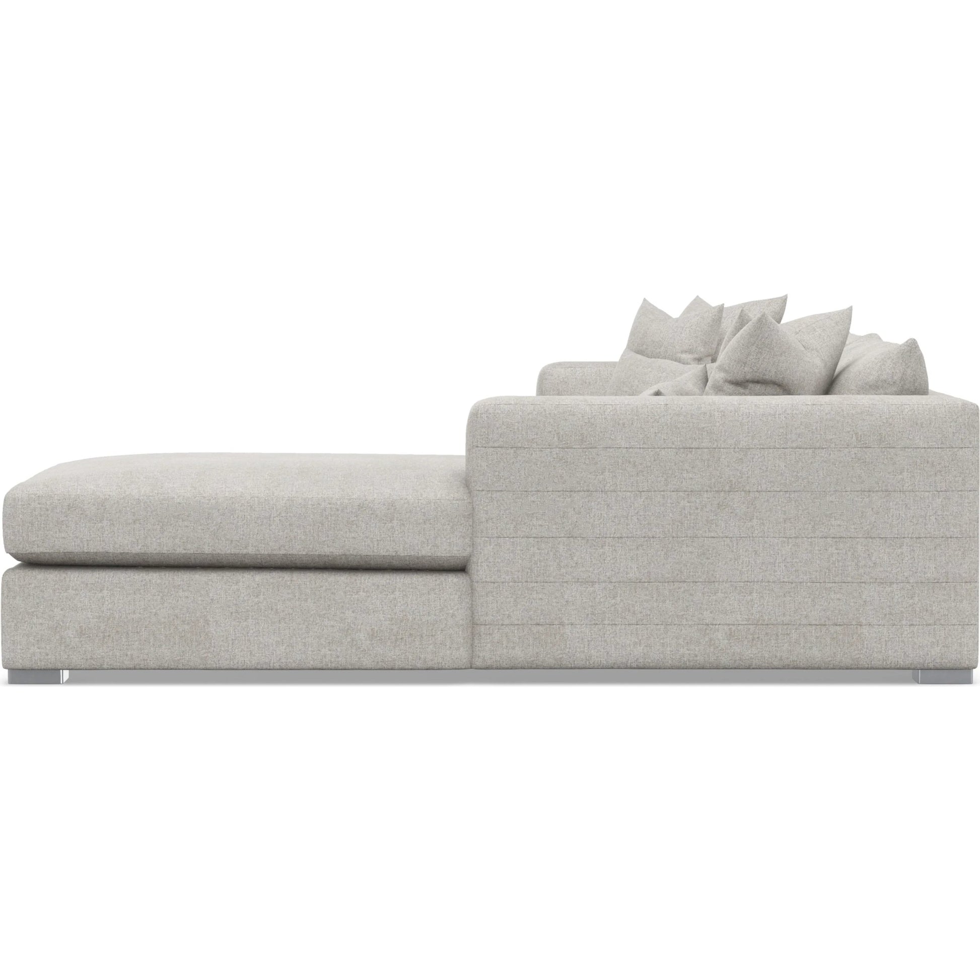 Helena 2-Piece Fabric Sectional by Bernhardt in stainless steel. Made from unique in a unique style.