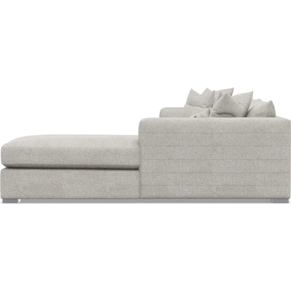 Helena 2-Piece Fabric Sectional by Bernhardt in stainless steel. Made from unique in a unique style.