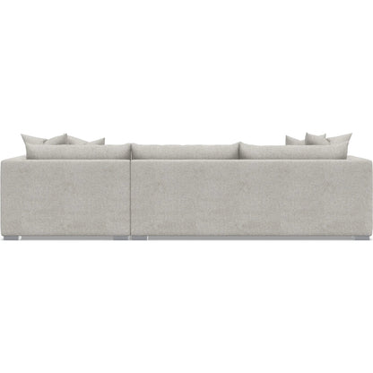 Helena 2-Piece Fabric Sectional by Bernhardt in stainless steel. Made from unique in a unique style.