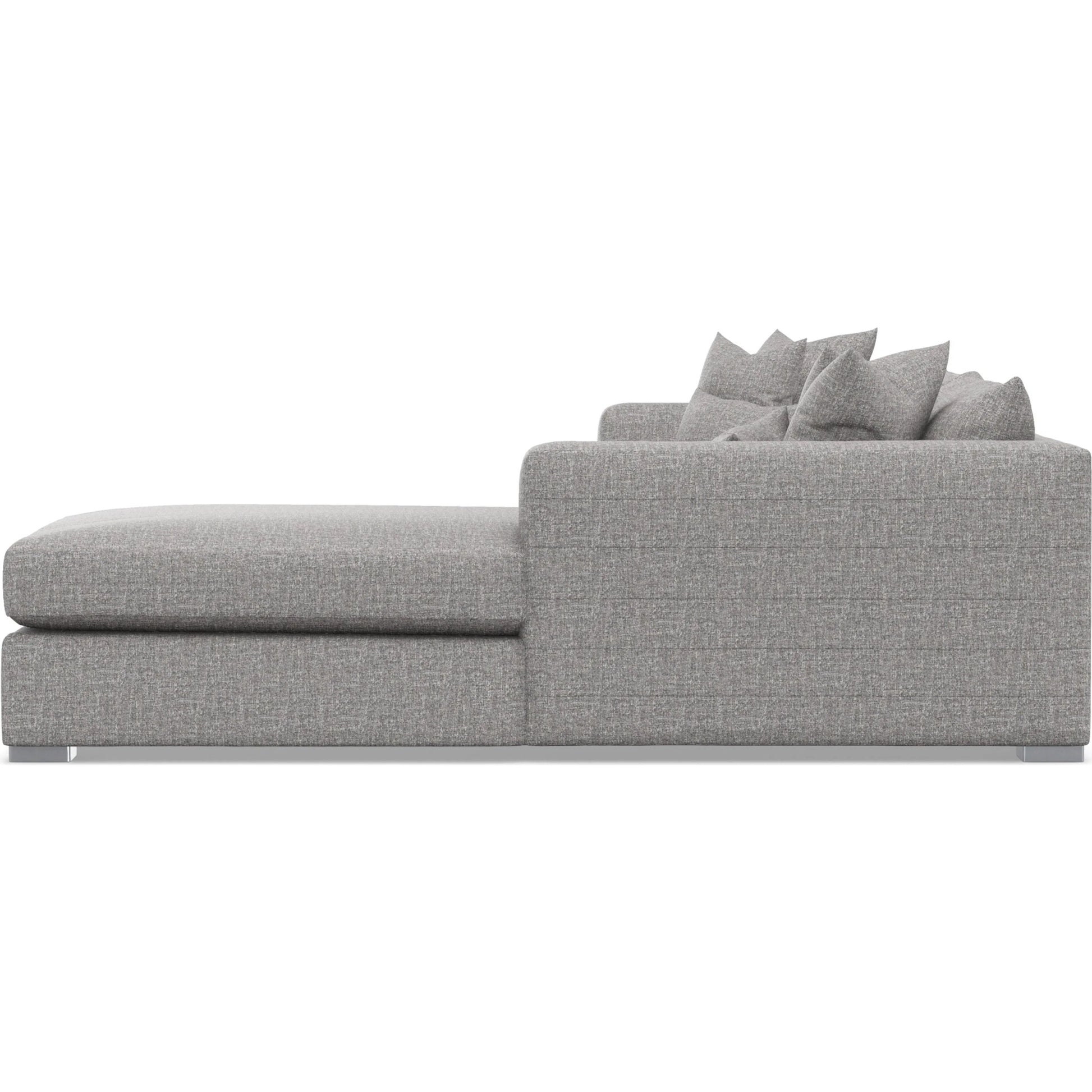 Helena 2-Piece Fabric Sectional by Bernhardt in stainless steel. Made from unique in a unique style.