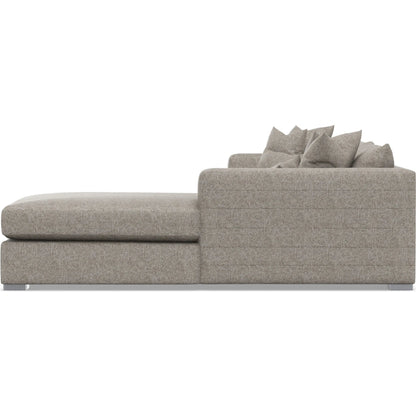Helena 2-Piece Fabric Sectional by Bernhardt in stainless steel. Made from unique in a unique style.