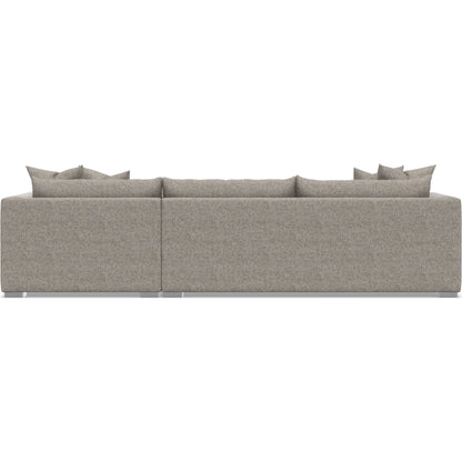 Helena 2-Piece Fabric Sectional by Bernhardt in stainless steel. Made from unique in a unique style.