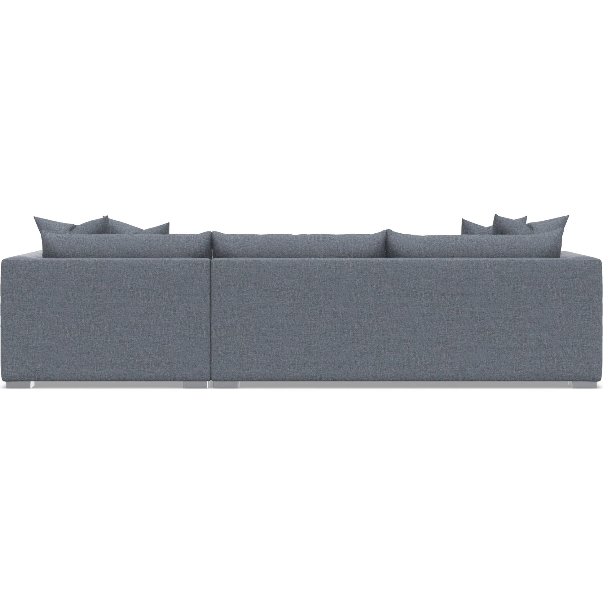 Helena 2-Piece Fabric Sectional by Bernhardt in stainless steel. Made from unique in a unique style.