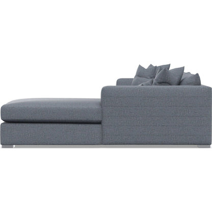Helena 2-Piece Fabric Sectional by Bernhardt in stainless steel. Made from unique in a unique style.