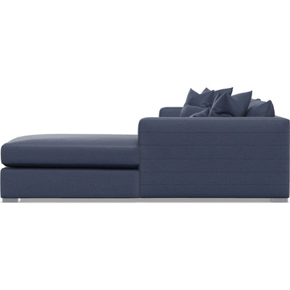 Helena 2-Piece Fabric Sectional by Bernhardt in stainless steel. Made from unique in a unique style.
