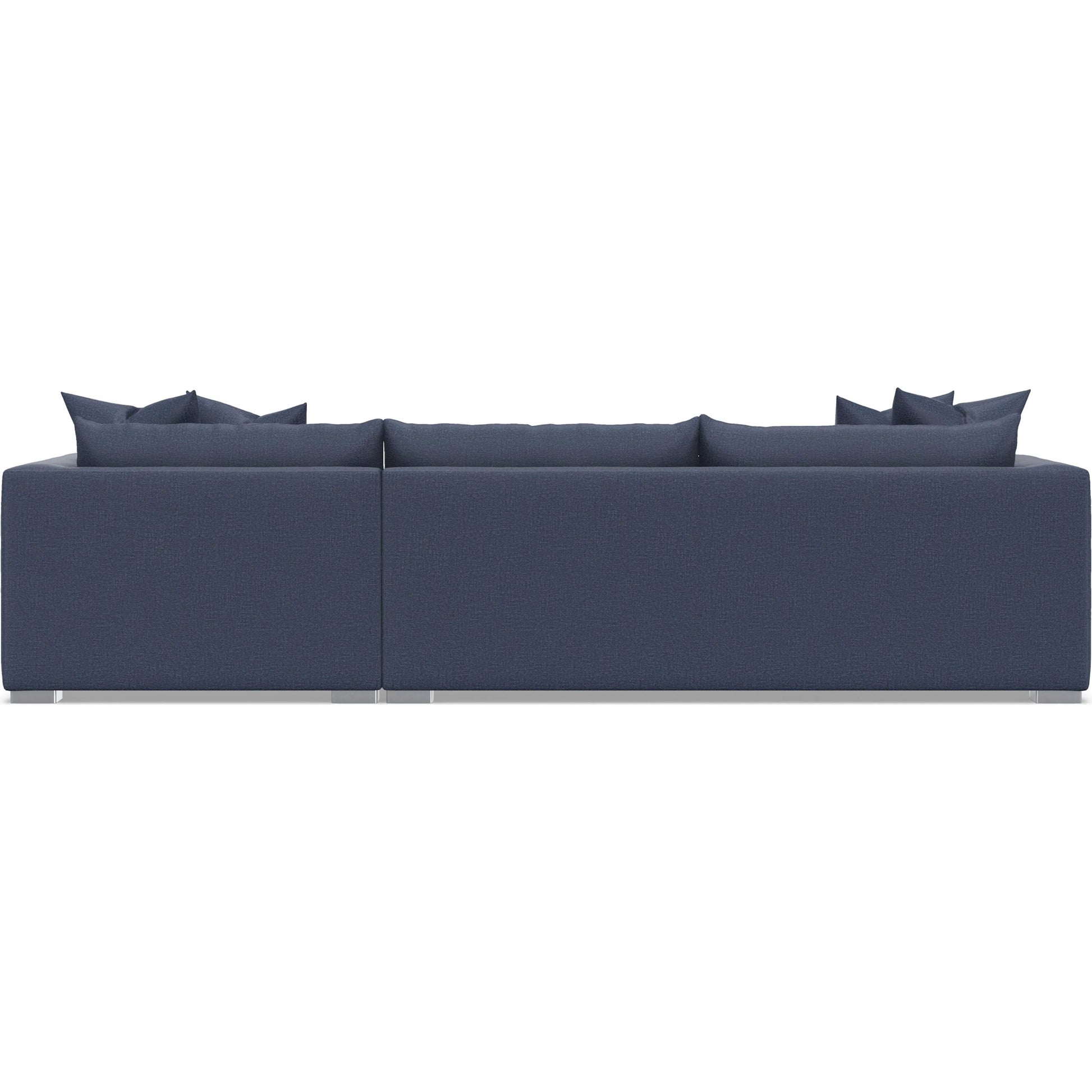 Helena 2-Piece Fabric Sectional by Bernhardt in stainless steel. Made from unique in a unique style.