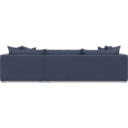 Helena 2-Piece Fabric Sectional by Bernhardt in stainless steel. Made from unique in a unique style.
