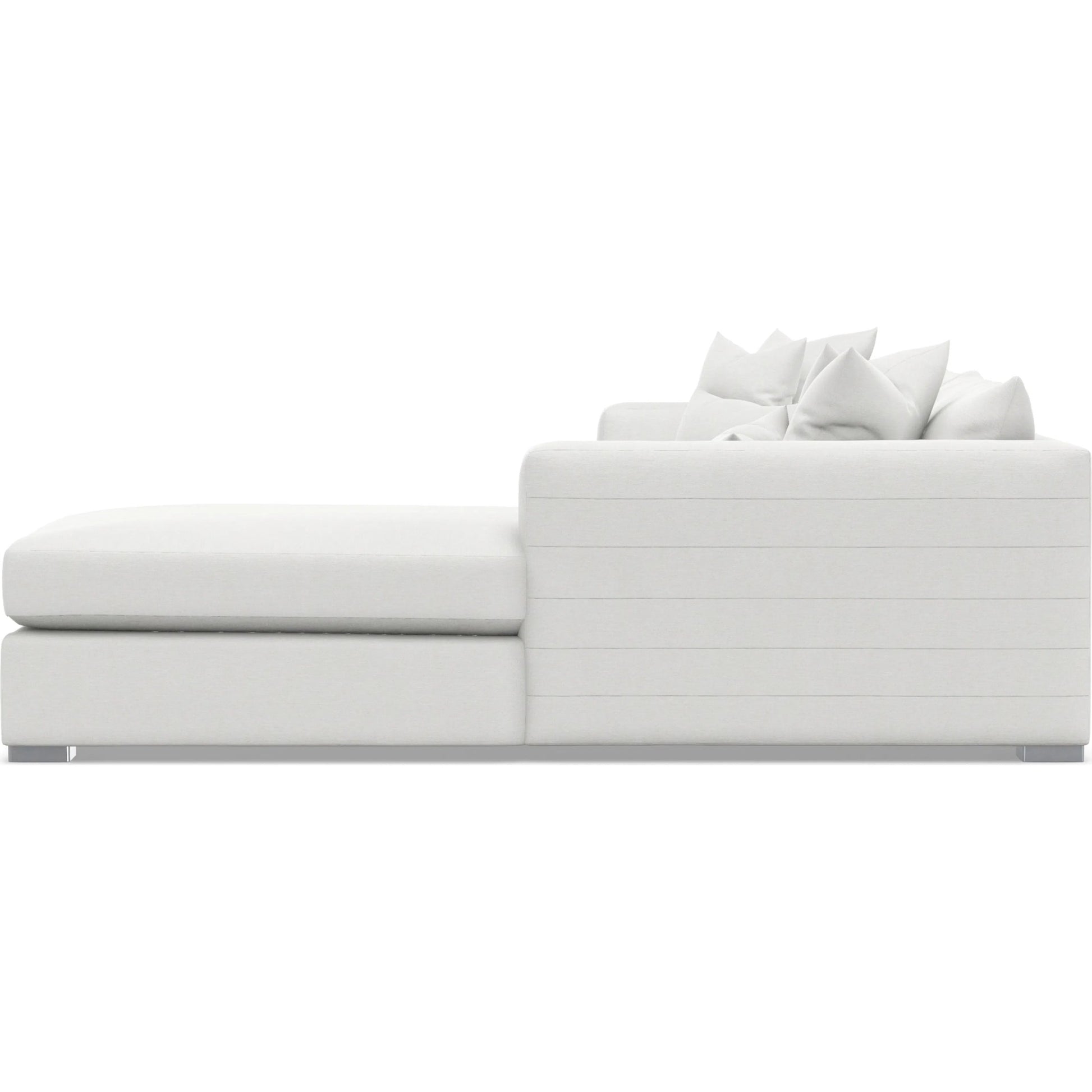 Helena 2-Piece Fabric Sectional by Bernhardt in stainless steel. Made from unique in a unique style.