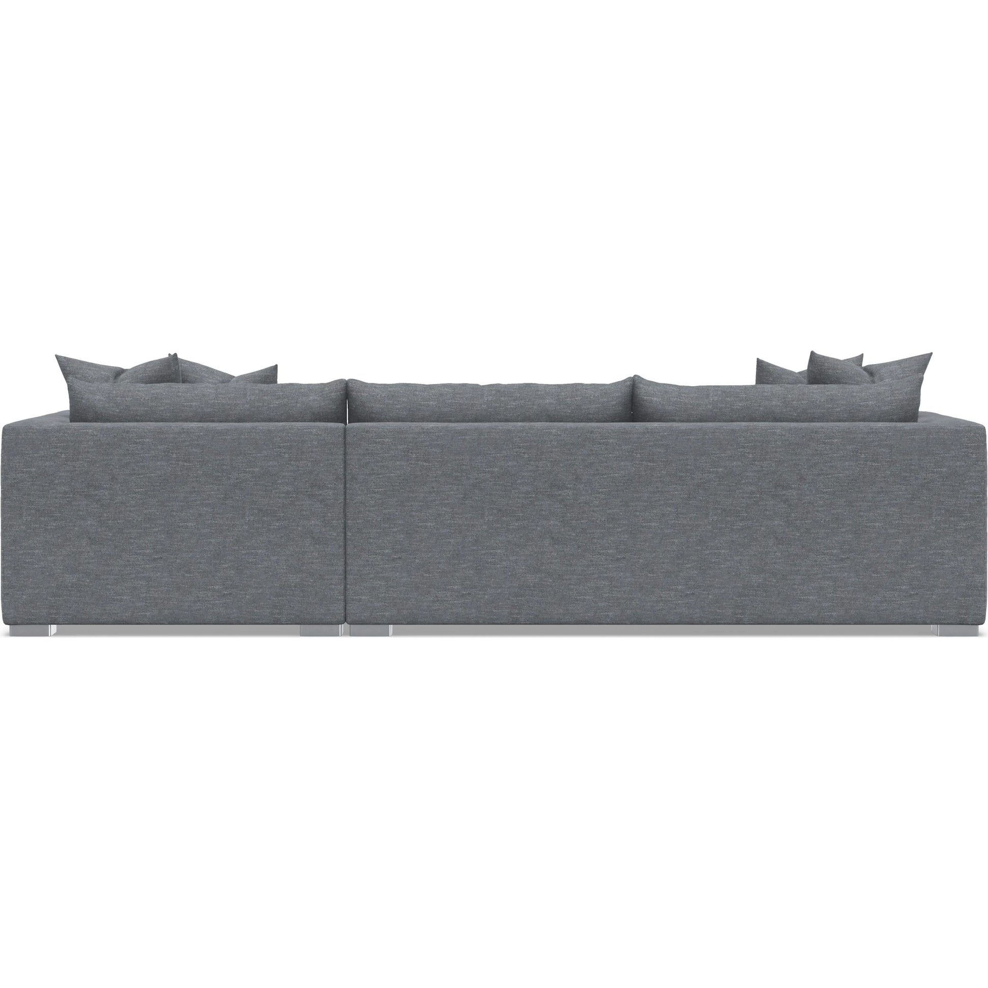 Helena 2-Piece Fabric Sectional by Bernhardt in stainless steel. Made from unique in a unique style.