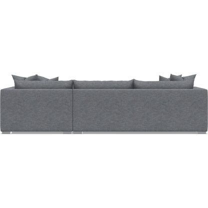 Helena 2-Piece Fabric Sectional by Bernhardt in stainless steel. Made from unique in a unique style.