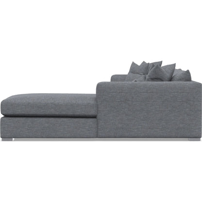Helena 2-Piece Fabric Sectional by Bernhardt in stainless steel. Made from unique in a unique style.