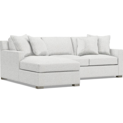 Kelsey 2-Piece Fabric Sectional by Bernhardt in wdf, 789 portobello. Made from unique in a unique style.