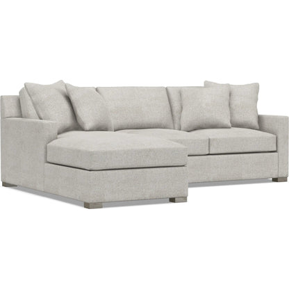 Kelsey 2-Piece Fabric Sectional by Bernhardt in wdf, 789 portobello. Made from unique in a unique style.
