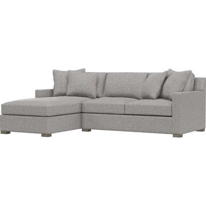 Kelsey 2-Piece Fabric Sectional by Bernhardt in wdf, 789 portobello. Made from unique in a unique style.