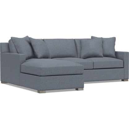 Kelsey 2-Piece Fabric Sectional by Bernhardt in wdf, 789 portobello. Made from unique in a unique style.