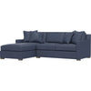 Blue Chenille / Left Hand Facing