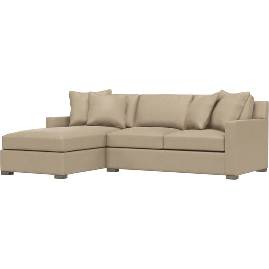 Kelsey 2-Piece Fabric Sectional by Bernhardt in wdf, 789 portobello. Made from unique in a unique style.