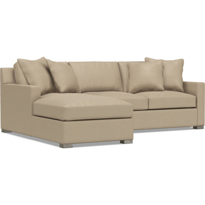 Kelsey 2-Piece Fabric Sectional by Bernhardt in wdf, 789 portobello. Made from unique in a unique style.