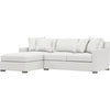 White Chenille / Left Hand Facing